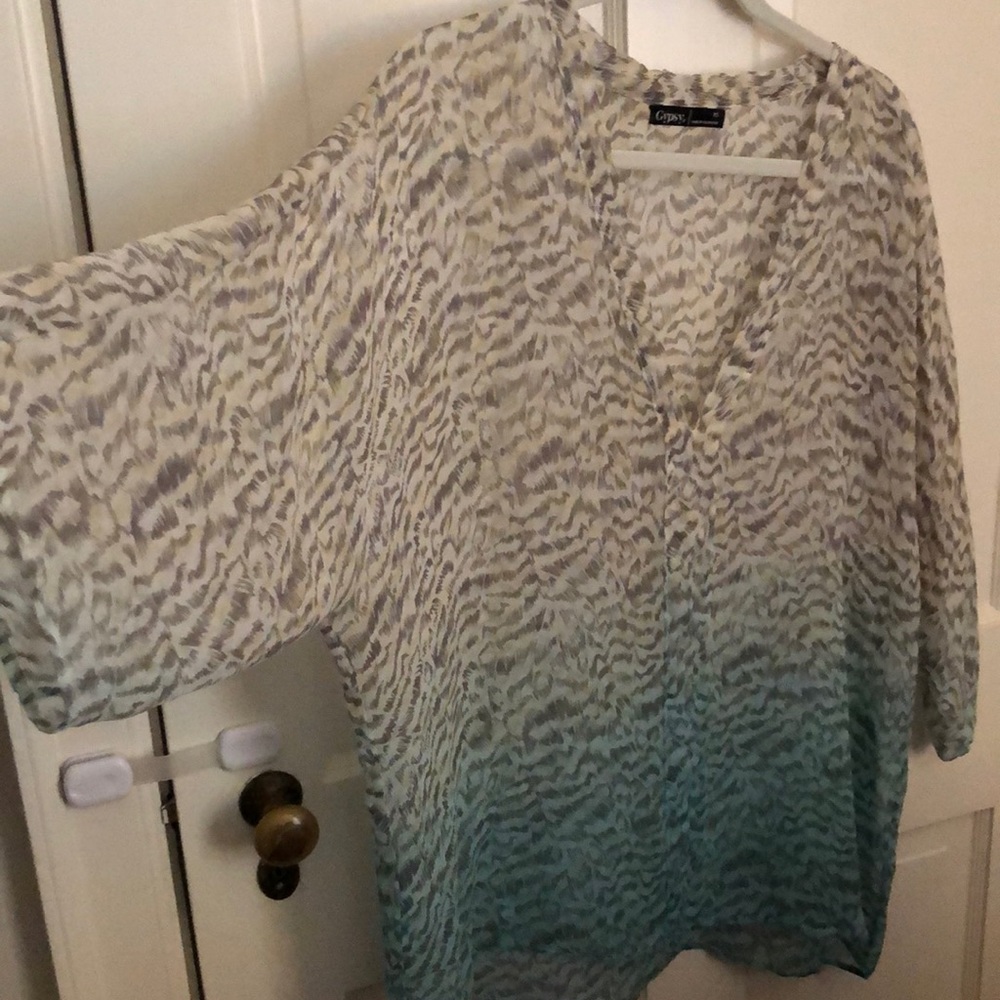 Gypsy sheer blouse